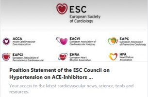 Становище на Съвета по хипертония на Европейското кардиологично дружество за употребата на АСЕ-инхибитори и блокери на ангиотензиновите рецептори