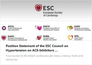 Position Statement of the ESC Council on Hypertension on ACE-Inhibitors and Angiotensin Receptor Blockers